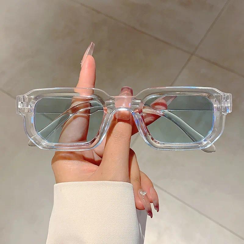 Transparent & blue
